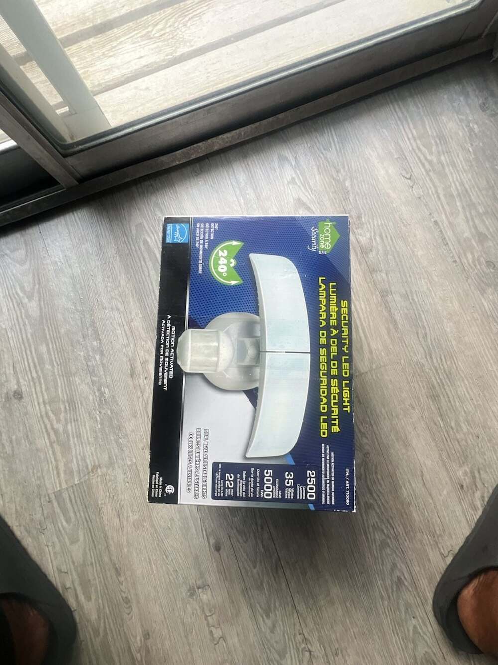 Home Zone Security 2500 Lumen LED Motion Activated Twin Head Security Light